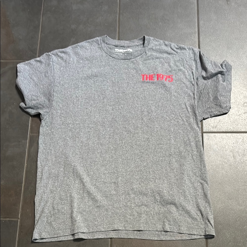 The 1975 - 2022 Tour!! Like new!!Gray Short Sleeve Tee